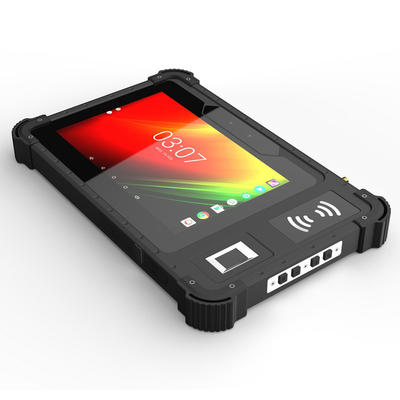 comprar PC áspero da tabuleta de Android do núcleo de 3G 4G LTE MTK6765 Octa com o leitor biométrico de NFC da impressão digital online manufacture