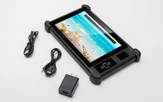 comprar NFC impermeável da impressão digital do PC do núcleo 2,0 2GB RAM 32GB ROM Rugged Tablet do quadrilátero IP65 online manufacture