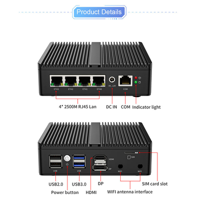 comprar Mini pc sem ventoinha industrial N5105 computador portátil Linux mini pc sem ventoinha online manufacture