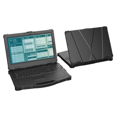 comprar 15.6 polegadas IP65 i5/i7 Windows 11 GPS/ 4G/WiFi/BT Militar Industrial Computadores portáteis robustos Computador portátil online manufacture