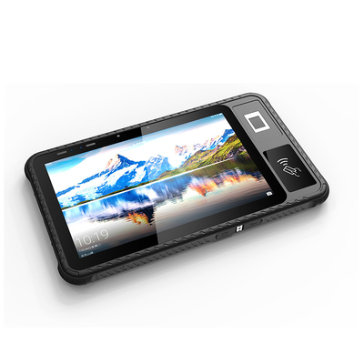 PC áspero da tabuleta RAM4GB ROM64GB Android de Android 11 GMS 10,1 de” com impressão digital de Biomtric