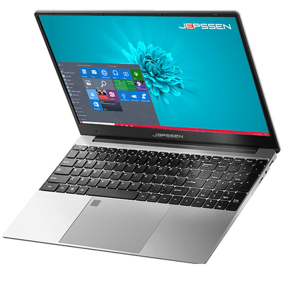 A impressão digital de 15,6 polegadas destrava o laptop de Laptpop do PC do SSD de J4125 N5095 com teclado do luminoso