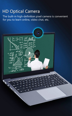 Velocidade rápida magro do processador central 1165G7 da liga completa I7 11o Gen Laptop 15,6 para o escritório do jogo de transferência da data